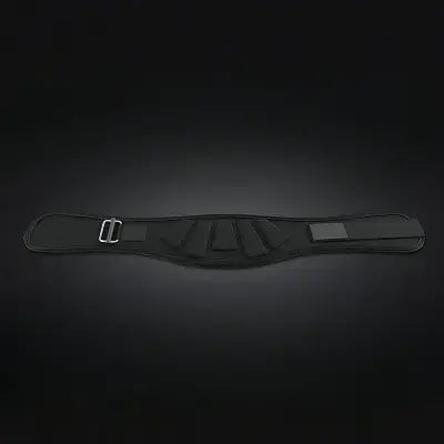 Ceinture Lombaire Ajustable Noir Ouverte