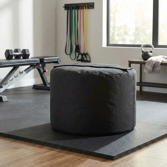 sac de sable dans gym maison