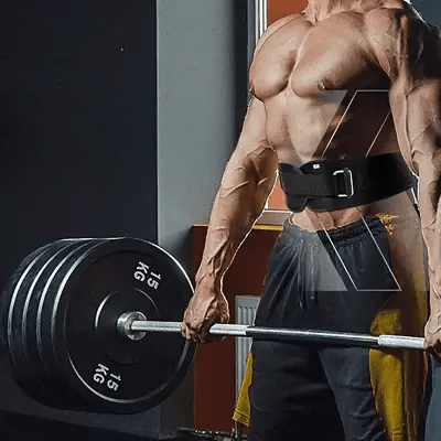 Ceinture Lombaire Ajustable Noir Demo