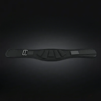 Ceinture Lombaire Ajustable Noir Ouverte