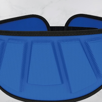 Ceinture Lombaire Musculation Ajustbale Bleu Ouverte Attache
