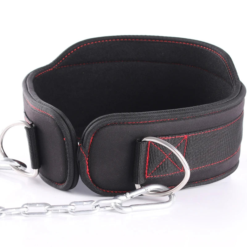 Ceinture musculation noir rouge