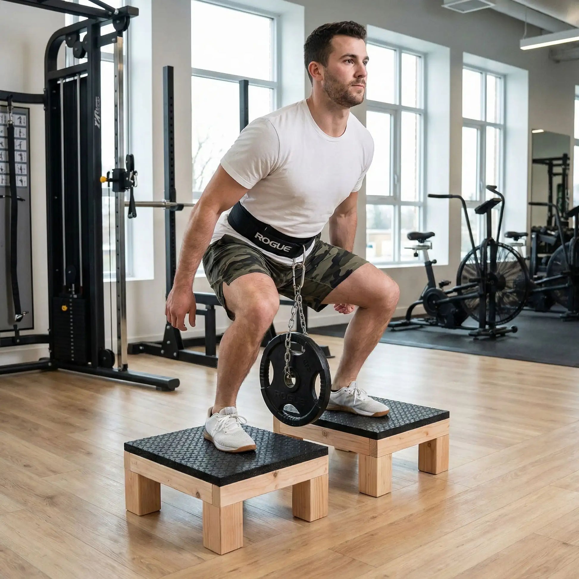 Ceinture musculation squat isolation