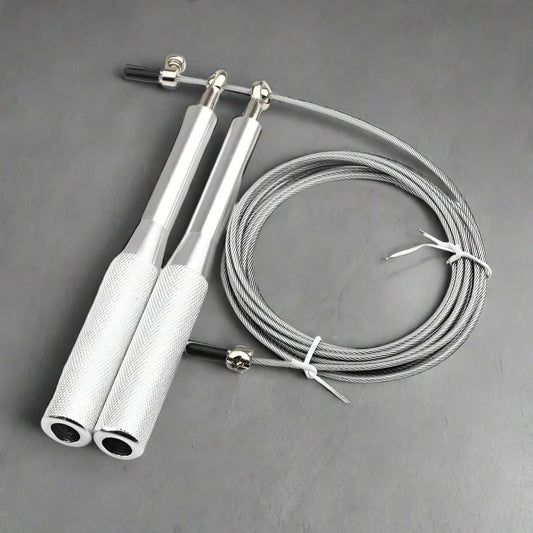 Corde a  Sauter Musculation Cardio Silver Gris