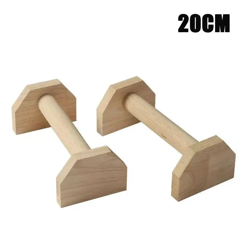 Poignées à pompes  | Bois de hêtre robustes Odyssée Fitness