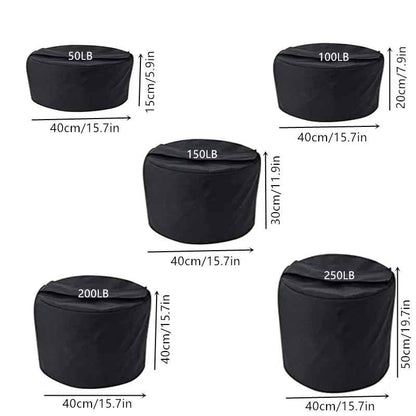 Sac Sable 5 capacites 50 a 250 Lbs Robuste