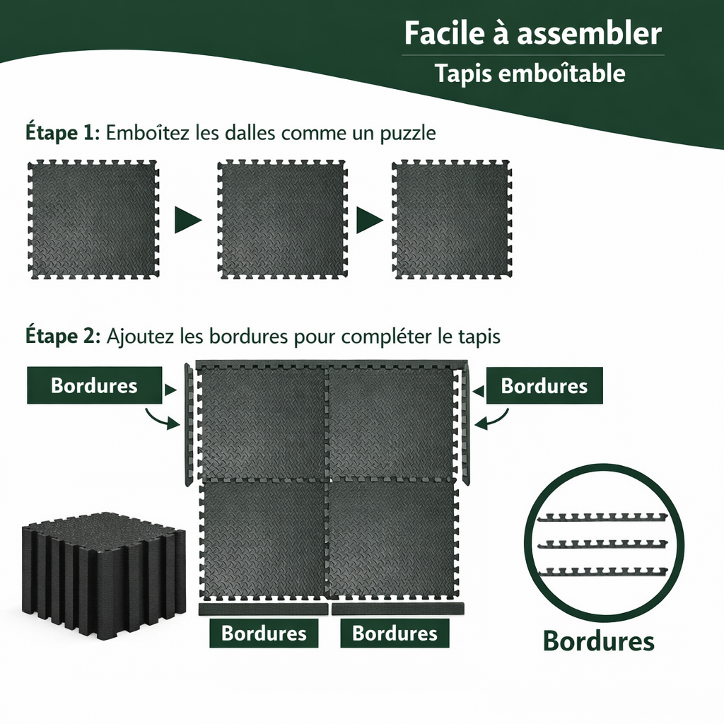 Tapis de gym emboitable exemple