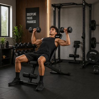 banc muscu homme dumbell