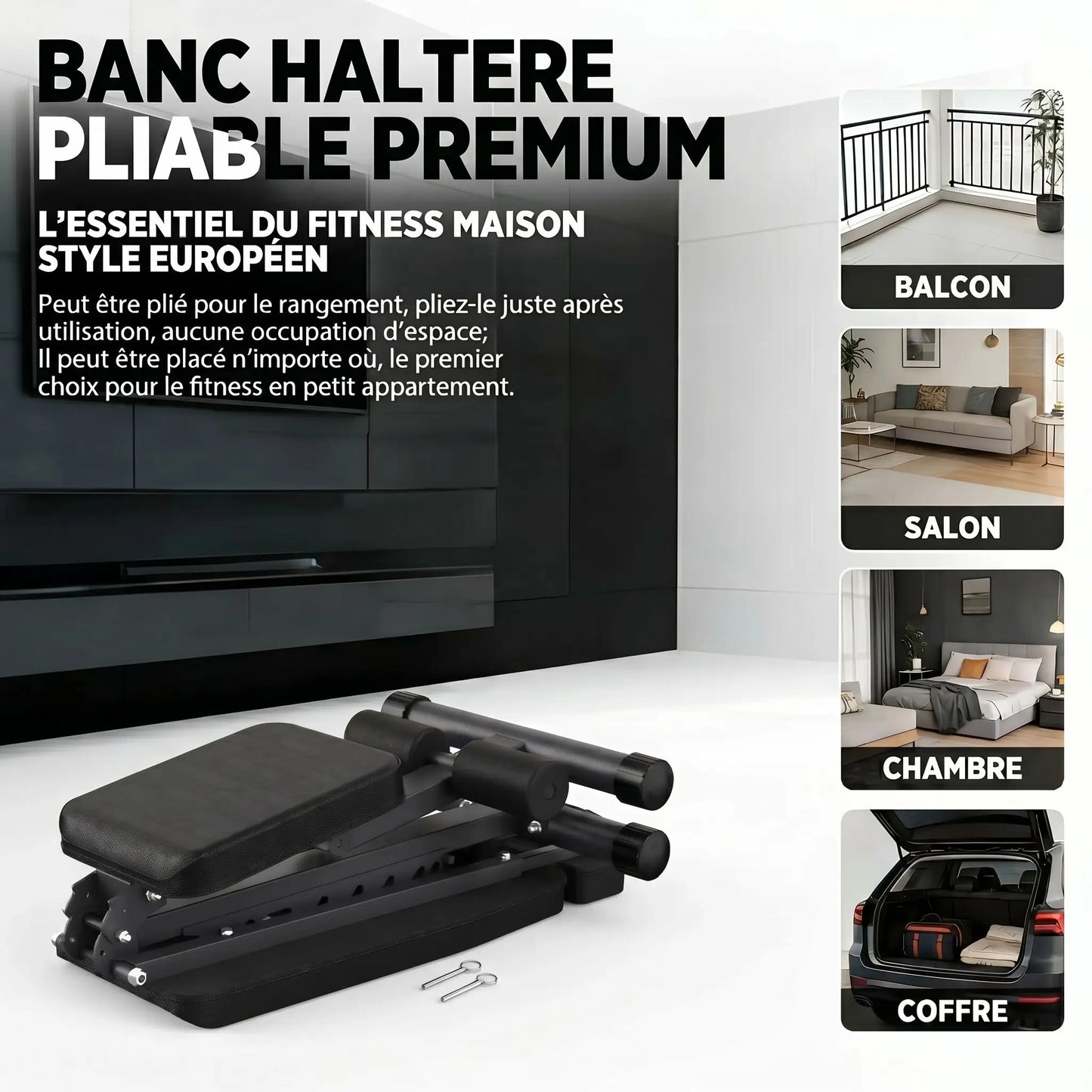 banc muscu plie