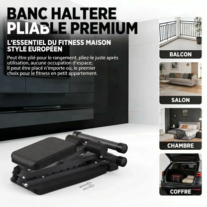 banc muscu plie
