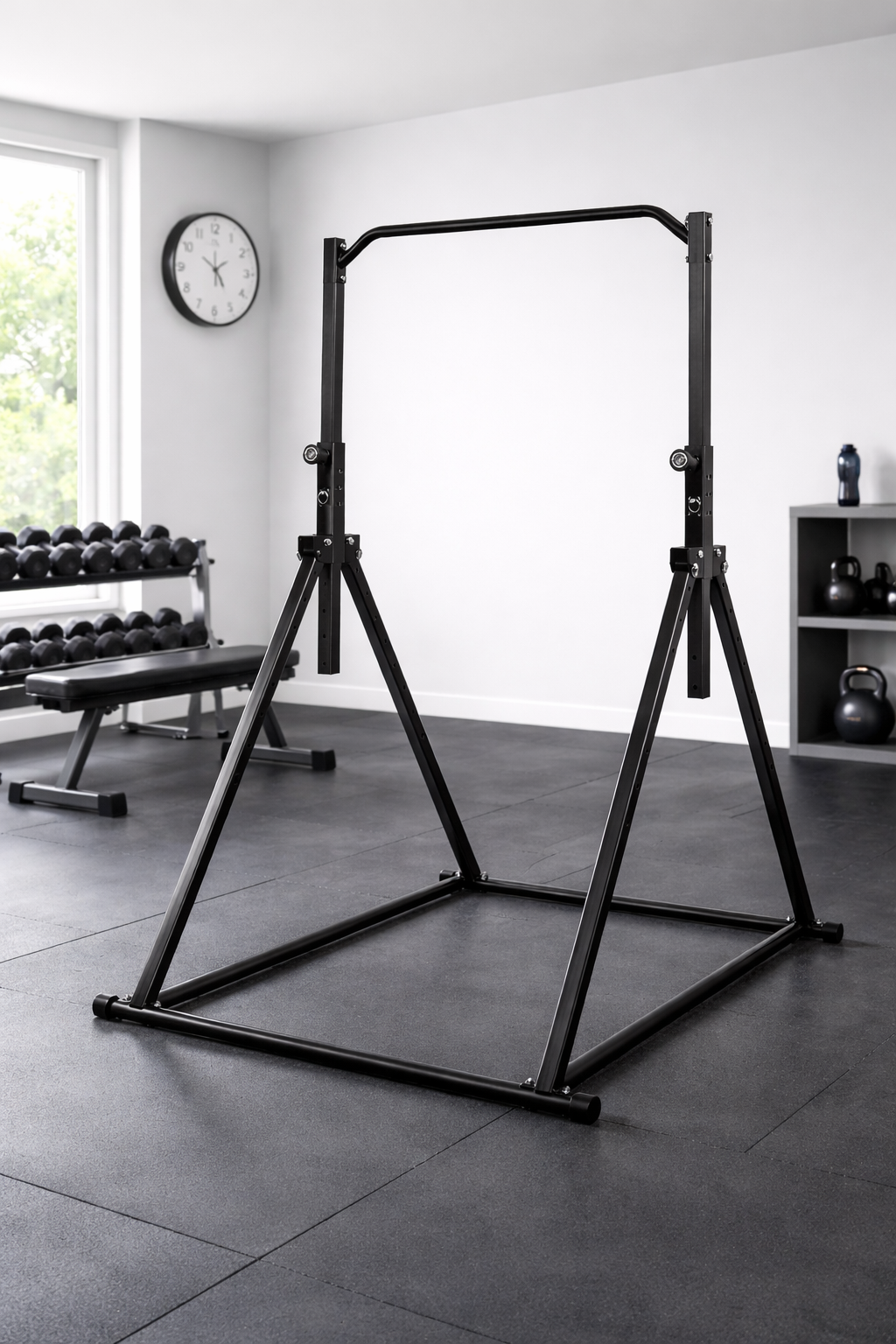 barre a traction sur pied home gym fond maison