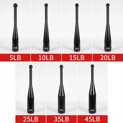 clubbell 10lbs a 45lbs fond blanc