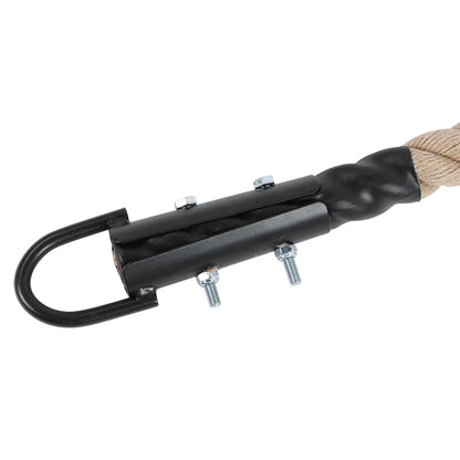 corde a grimpe embout metalique accrochage