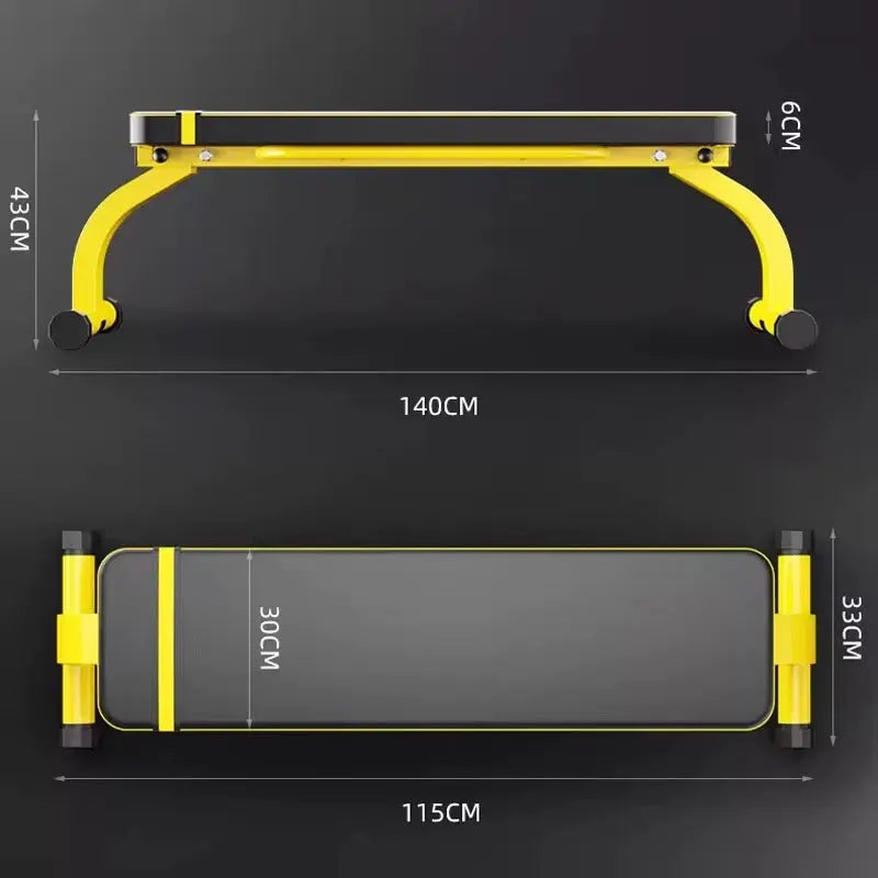dimention banc musculation