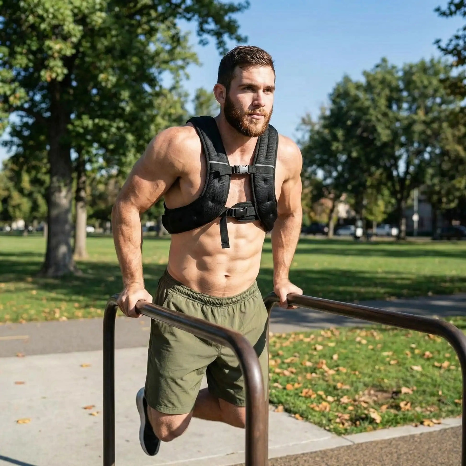 dip barre parallele gilet leste