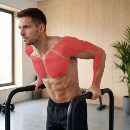 dip muscle cible