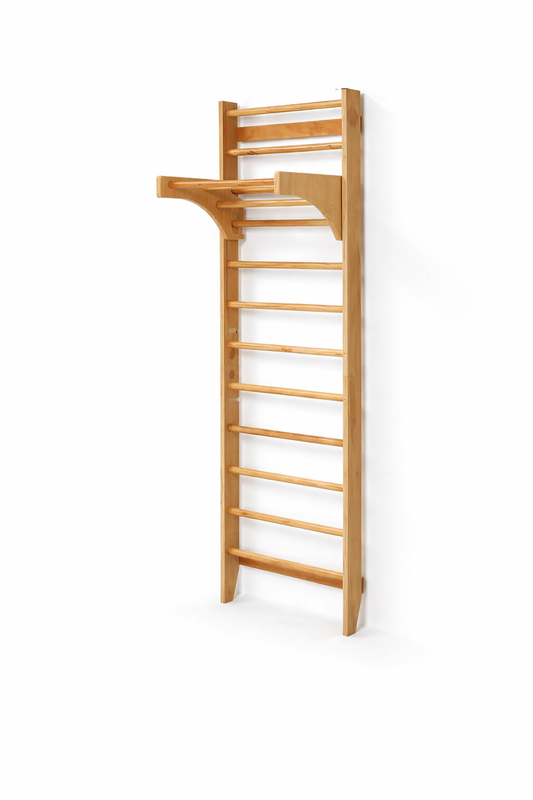 echelle de gymnastique sur fond blanc