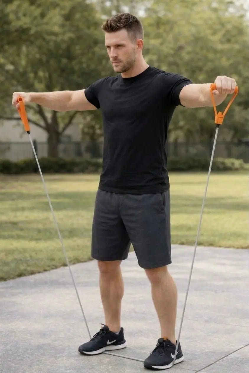 elastique musculation 6 force elevation-laterale