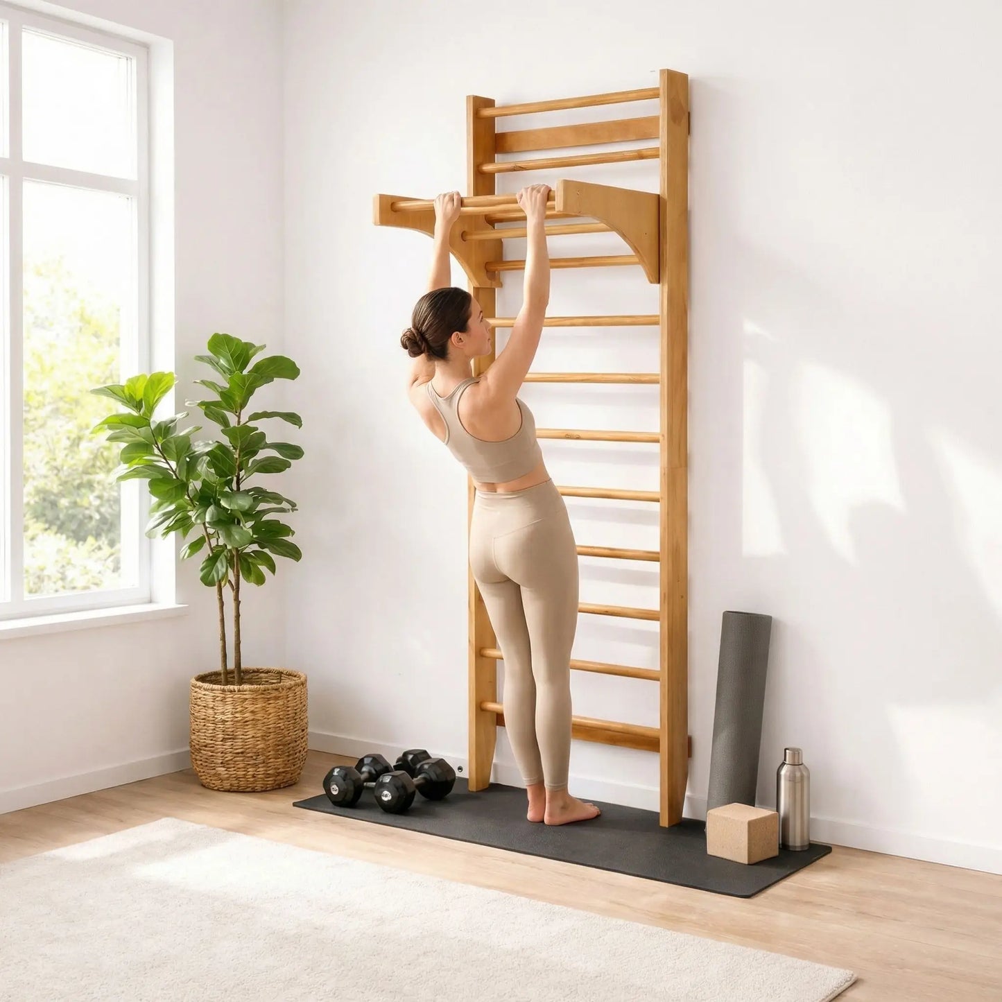 femme echeclle de gymnastique