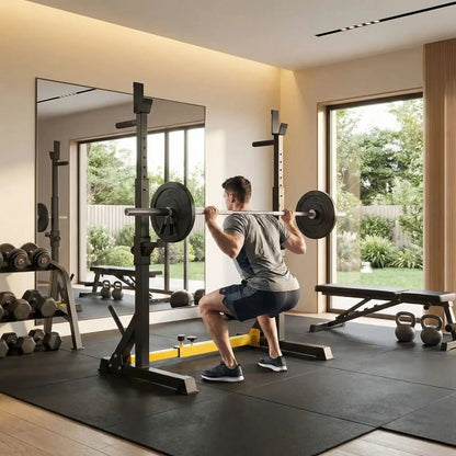 homme rack a squat maison