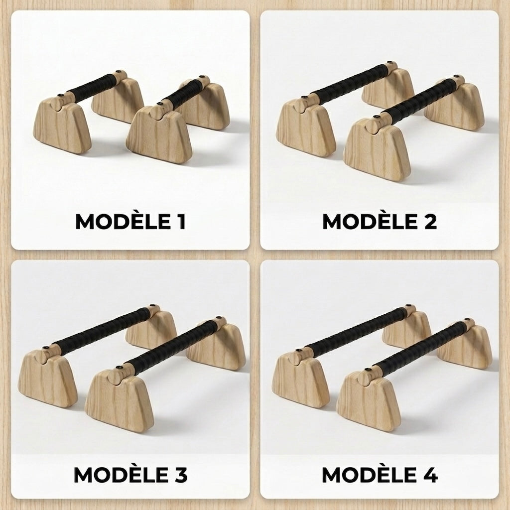 poignees a pompes 4 modeles