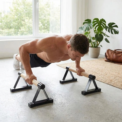 pompe sur  parallettes