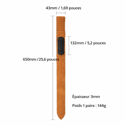 sangle de tirage mesure