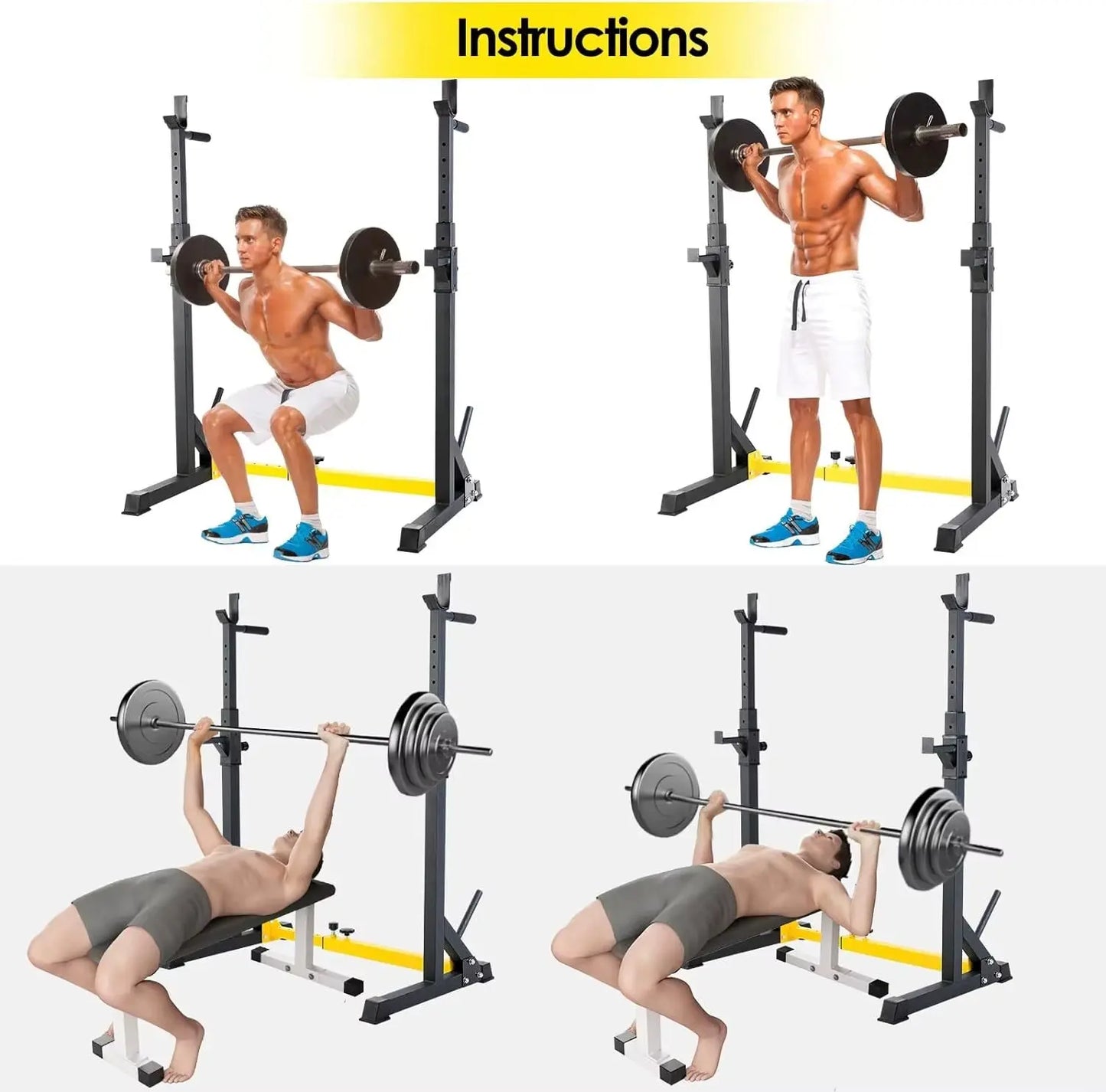 type exercice rack a squat