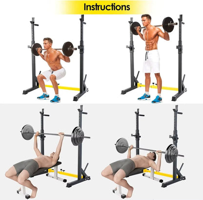 type exercice rack a squat