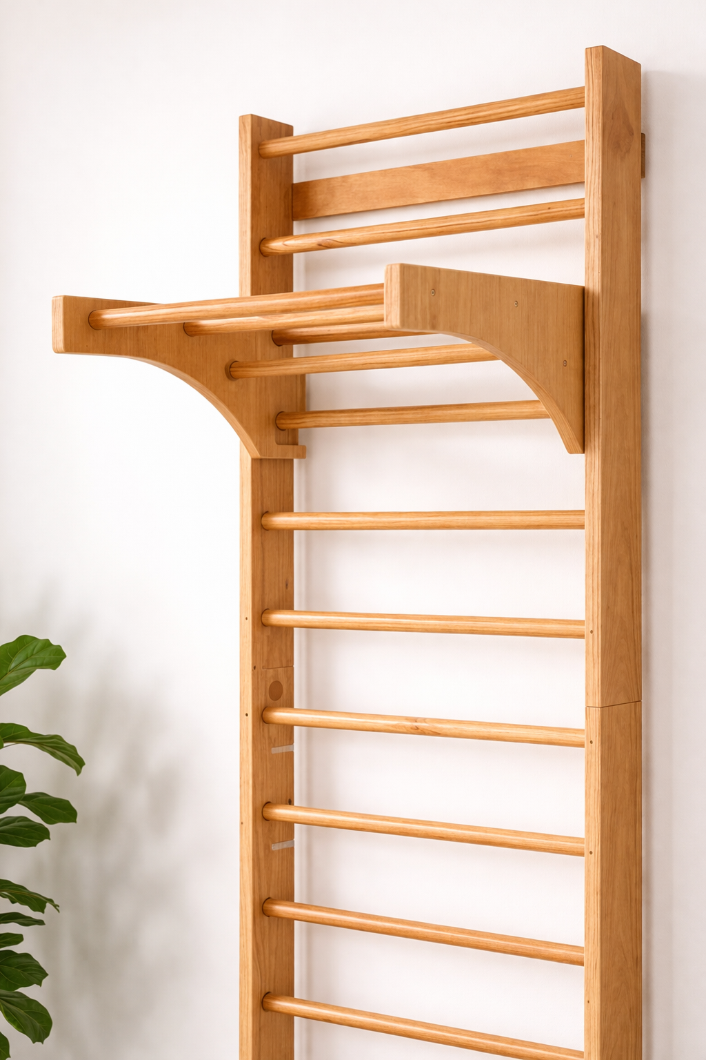 zoom sur barreaux traction echelle gymnastique
